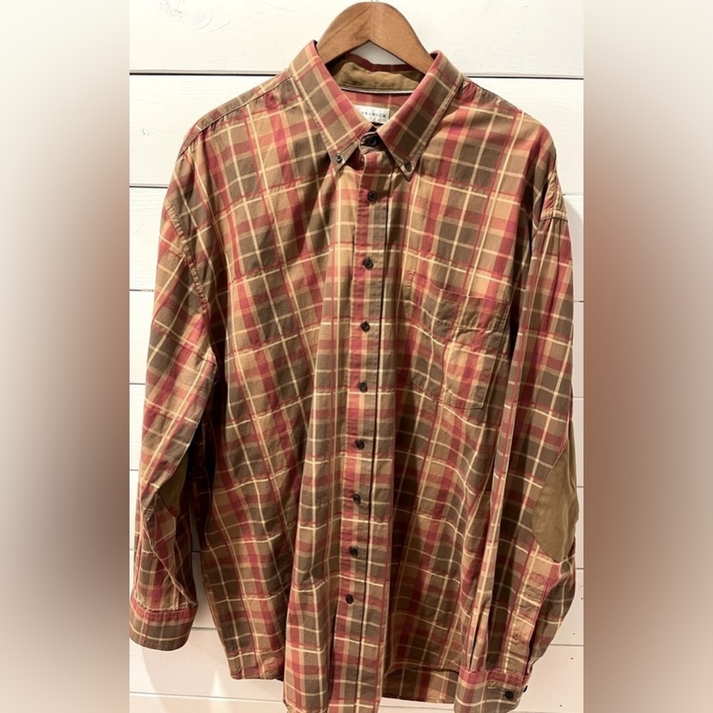 Cutter & buck plaid shirt size 3x